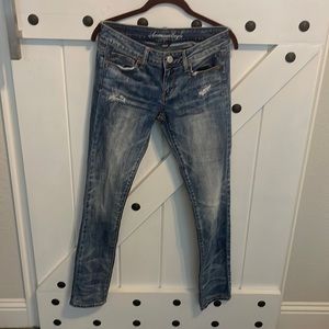 American Eagle Brand skinny jeans size 4 EUC